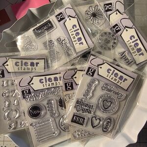 studio g** 10 Stamps*purle Set* VINTAGE SET